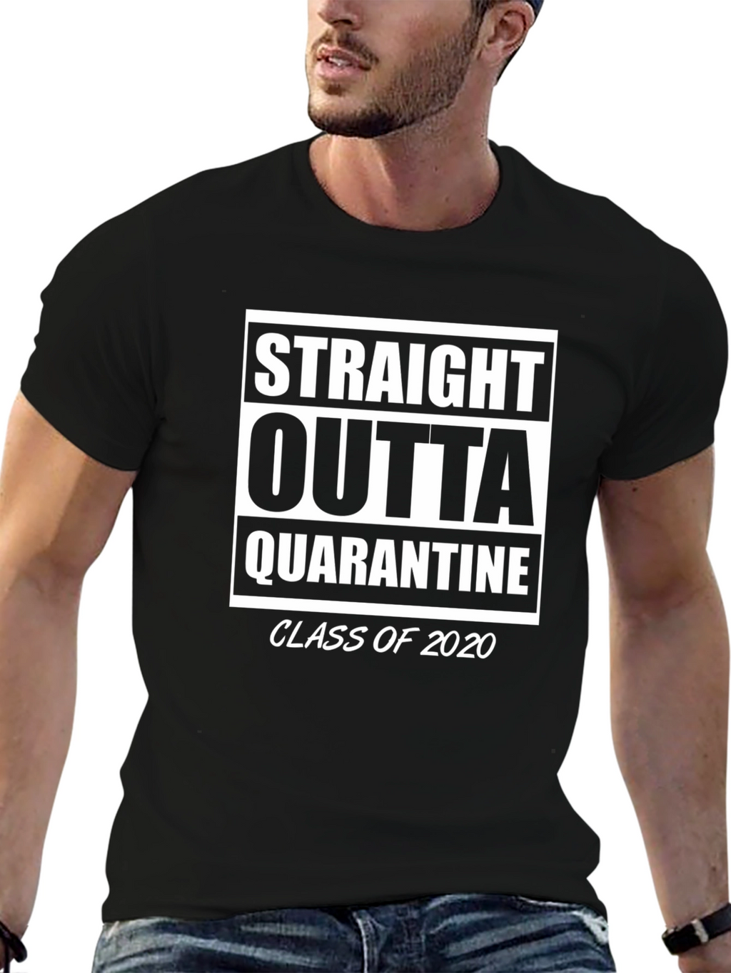 Straight Outta Quarantine Class of 2020 T-Shirt
