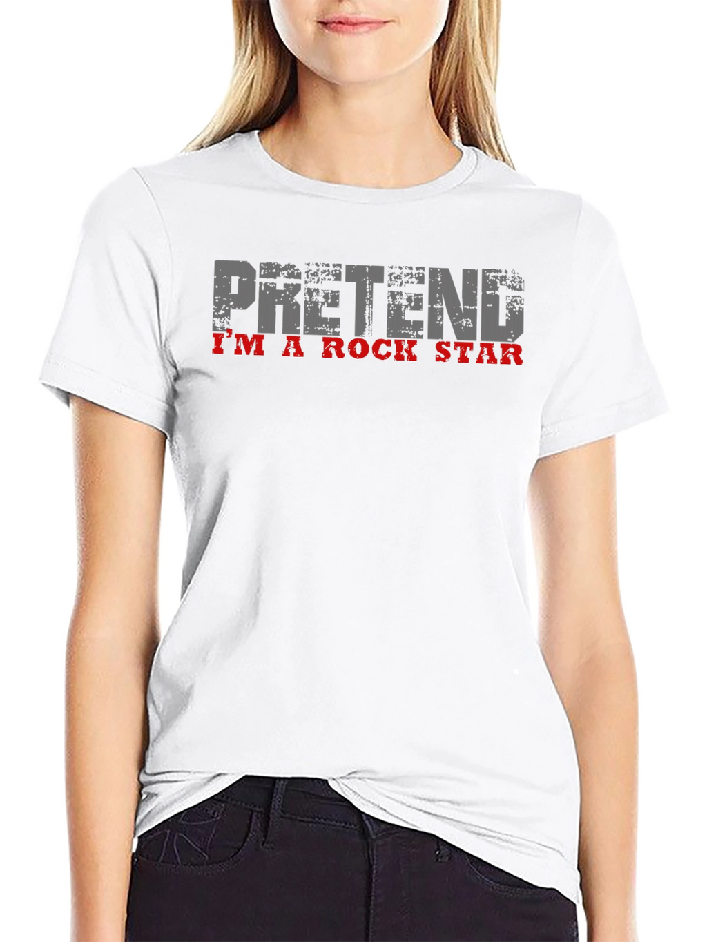 Pretend Im A Rock Star T-Shirt