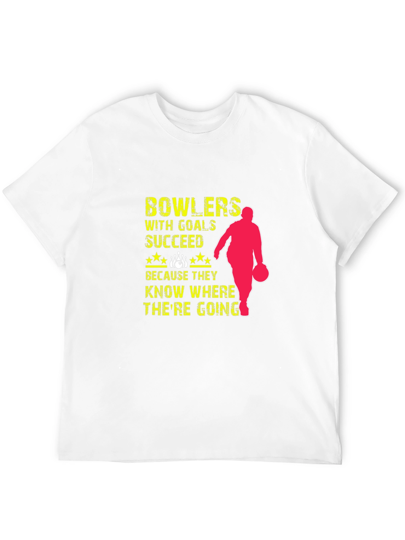 Bowlers Succeed T-Shirt - Bowling with Goals