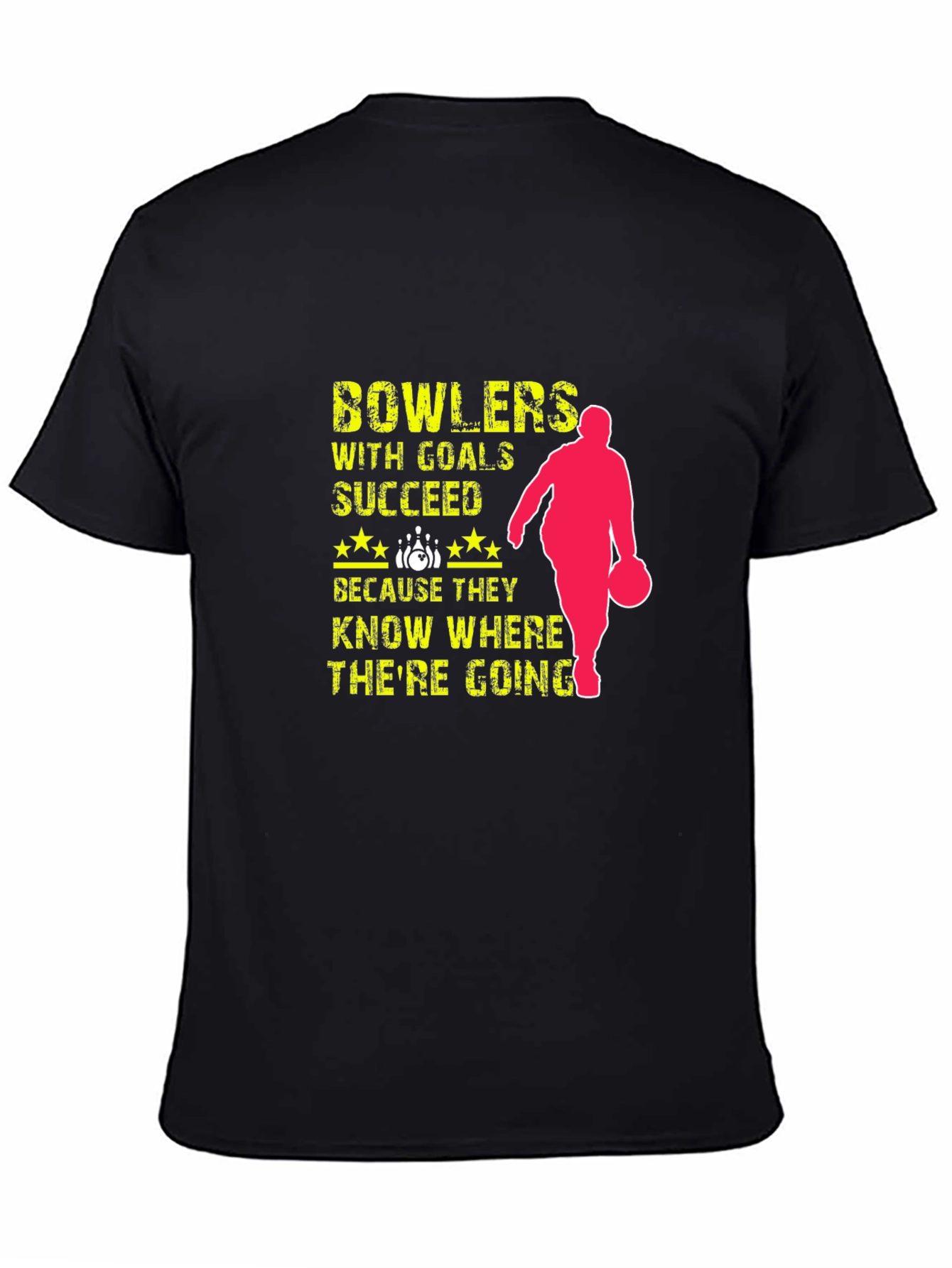 Bowlers Succeed T-Shirt - Bowling with Goals