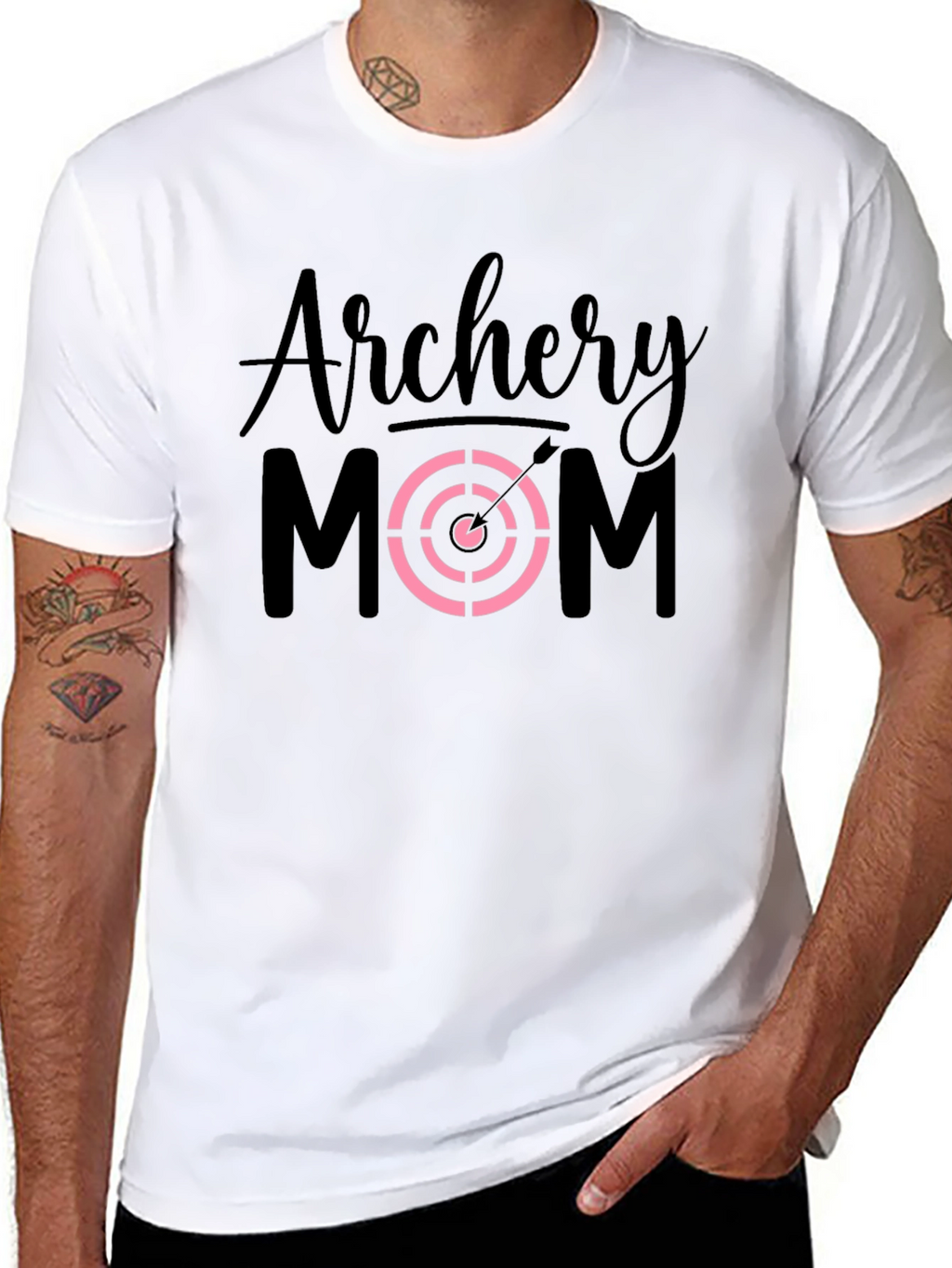 Archery Mom T-Shirt: Target Graphic Stylish Tee