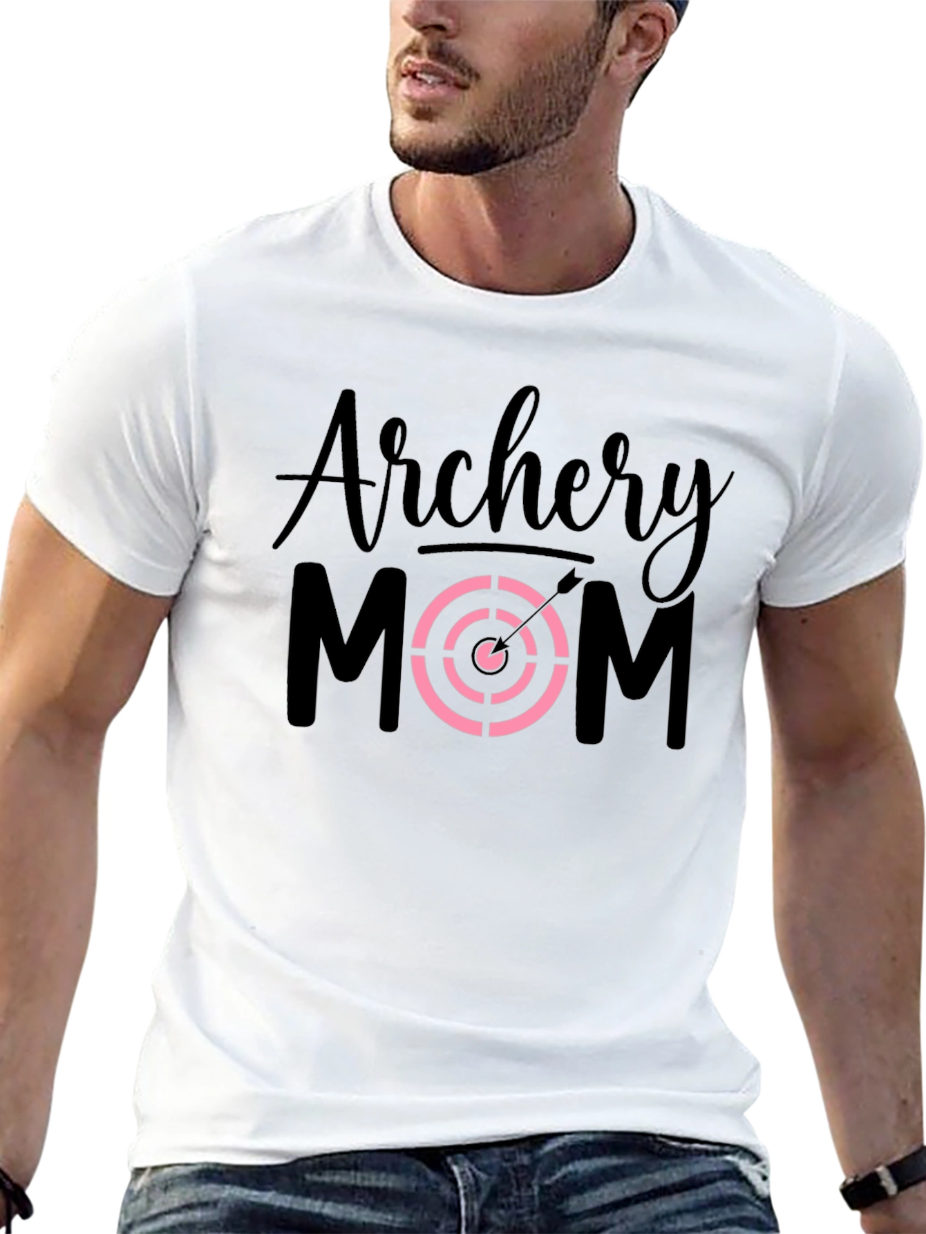 Archery Mom T-Shirt: Target Graphic Stylish Tee