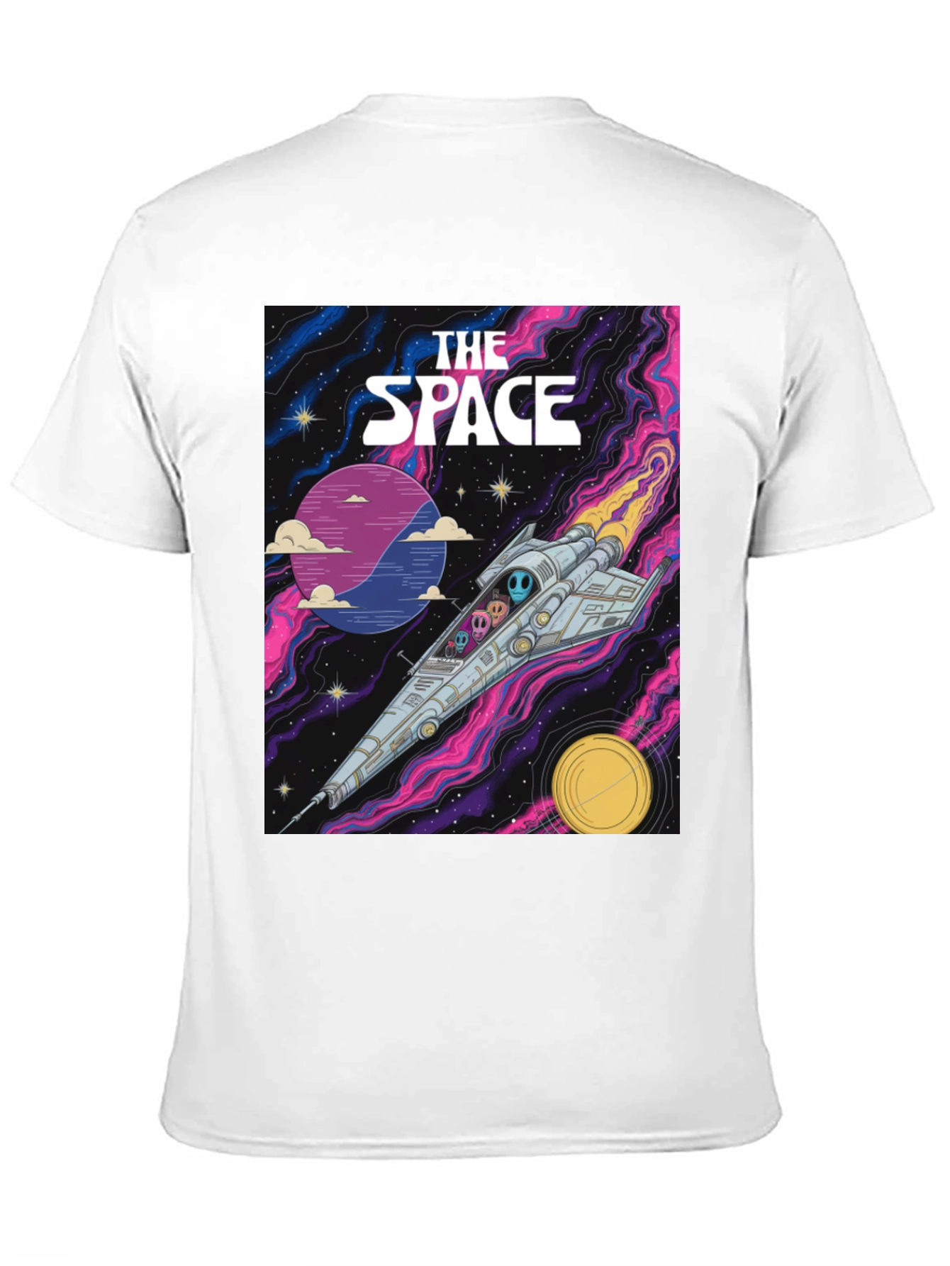 The Space Adventure T-Shirt - Sci-Fi Graphic Tee