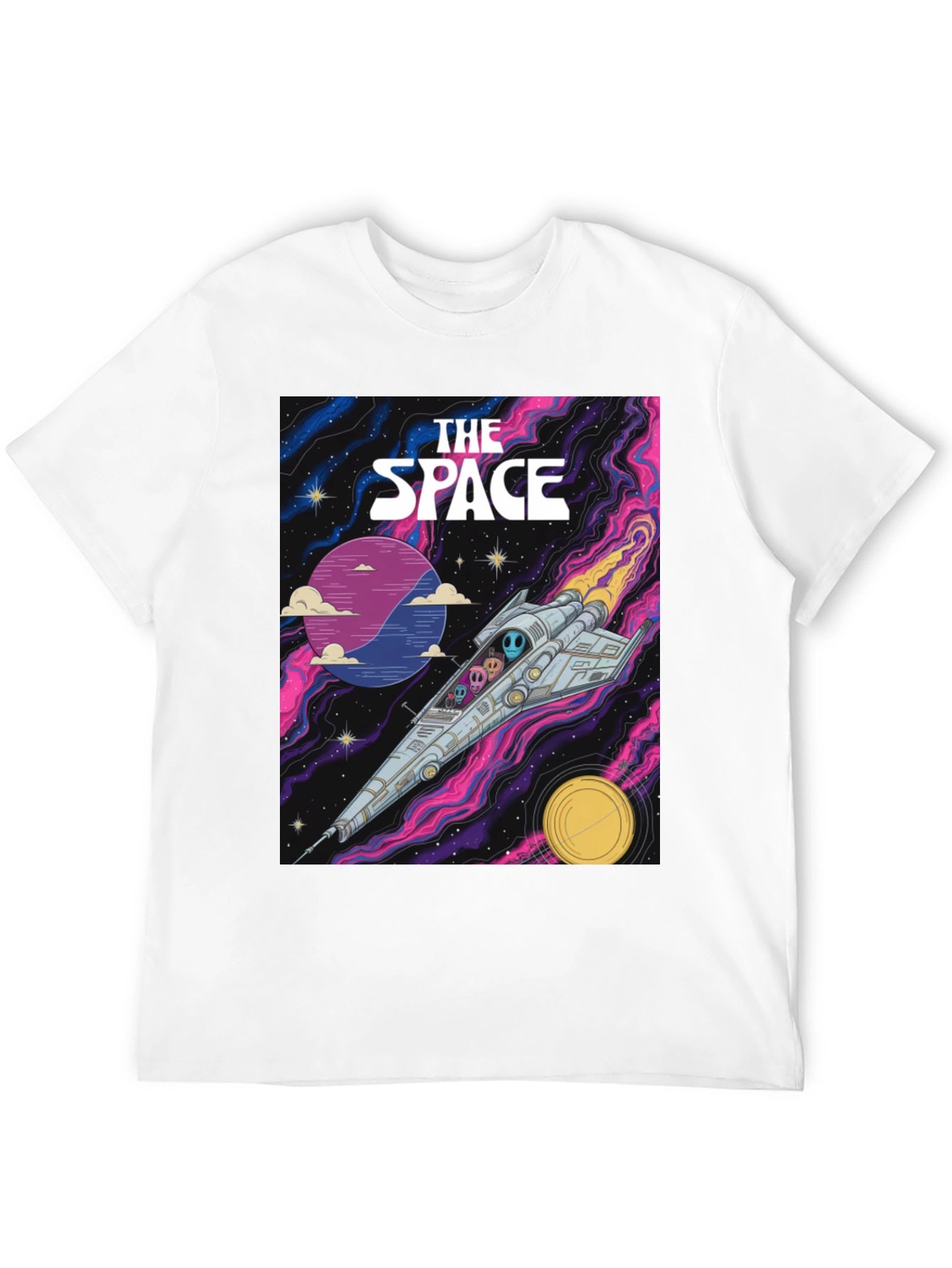 The Space Adventure T-Shirt - Sci-Fi Graphic Tee