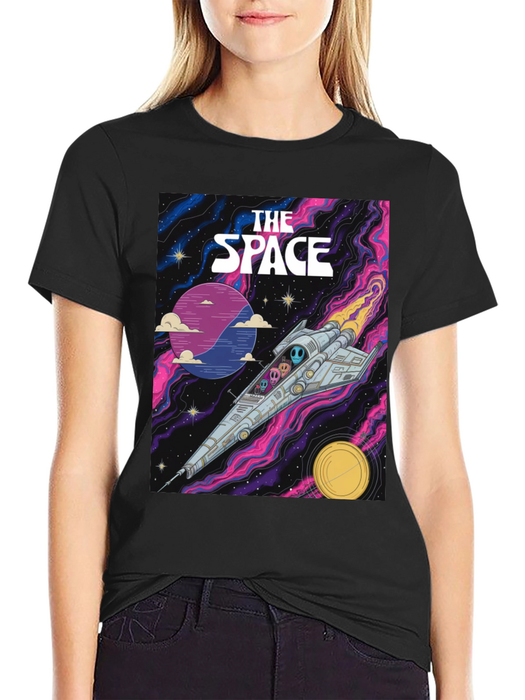 The Space Adventure T-Shirt - Sci-Fi Graphic Tee