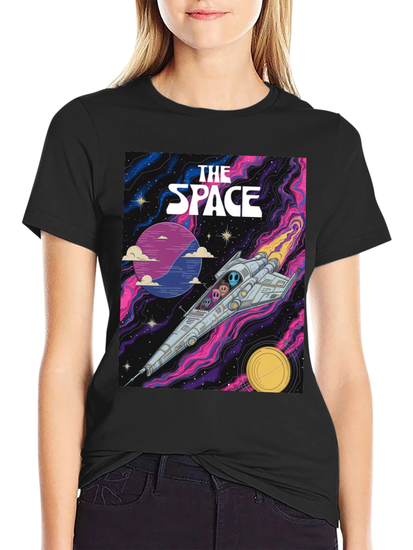 The Space Adventure T-Shirt - Sci-Fi Graphic Tee