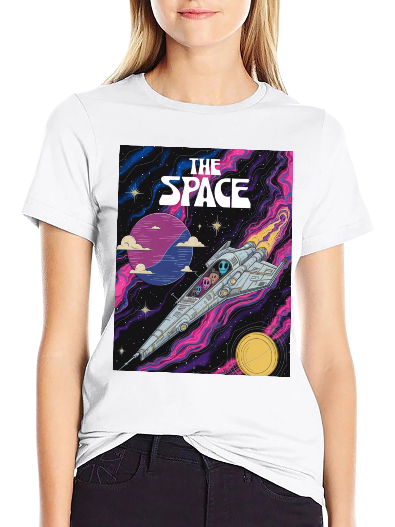 The Space Adventure T-Shirt - Sci-Fi Graphic Tee