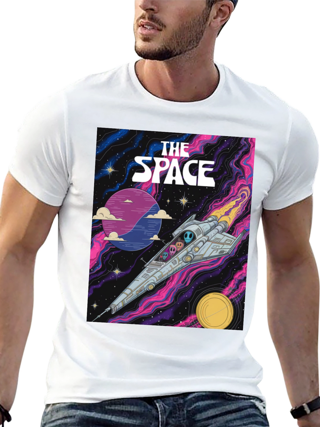 The Space Adventure T-Shirt - Sci-Fi Graphic Tee