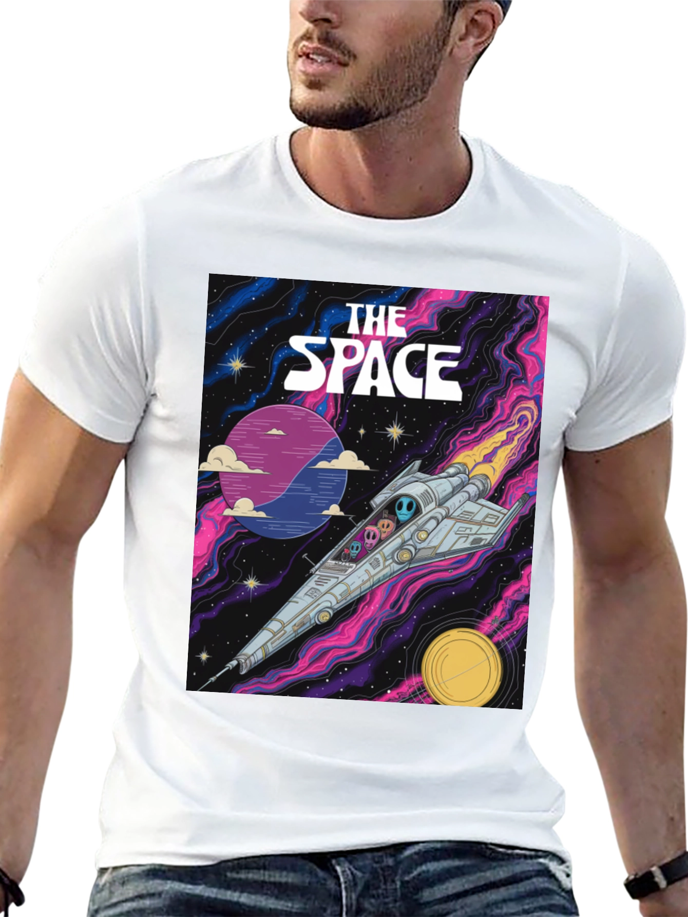 The Space Adventure T-Shirt - Sci-Fi Graphic Tee