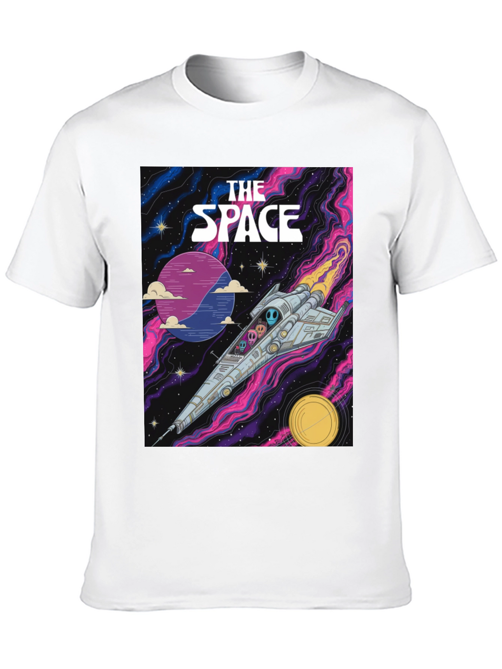 The Space Adventure T-Shirt - Sci-Fi Graphic Tee