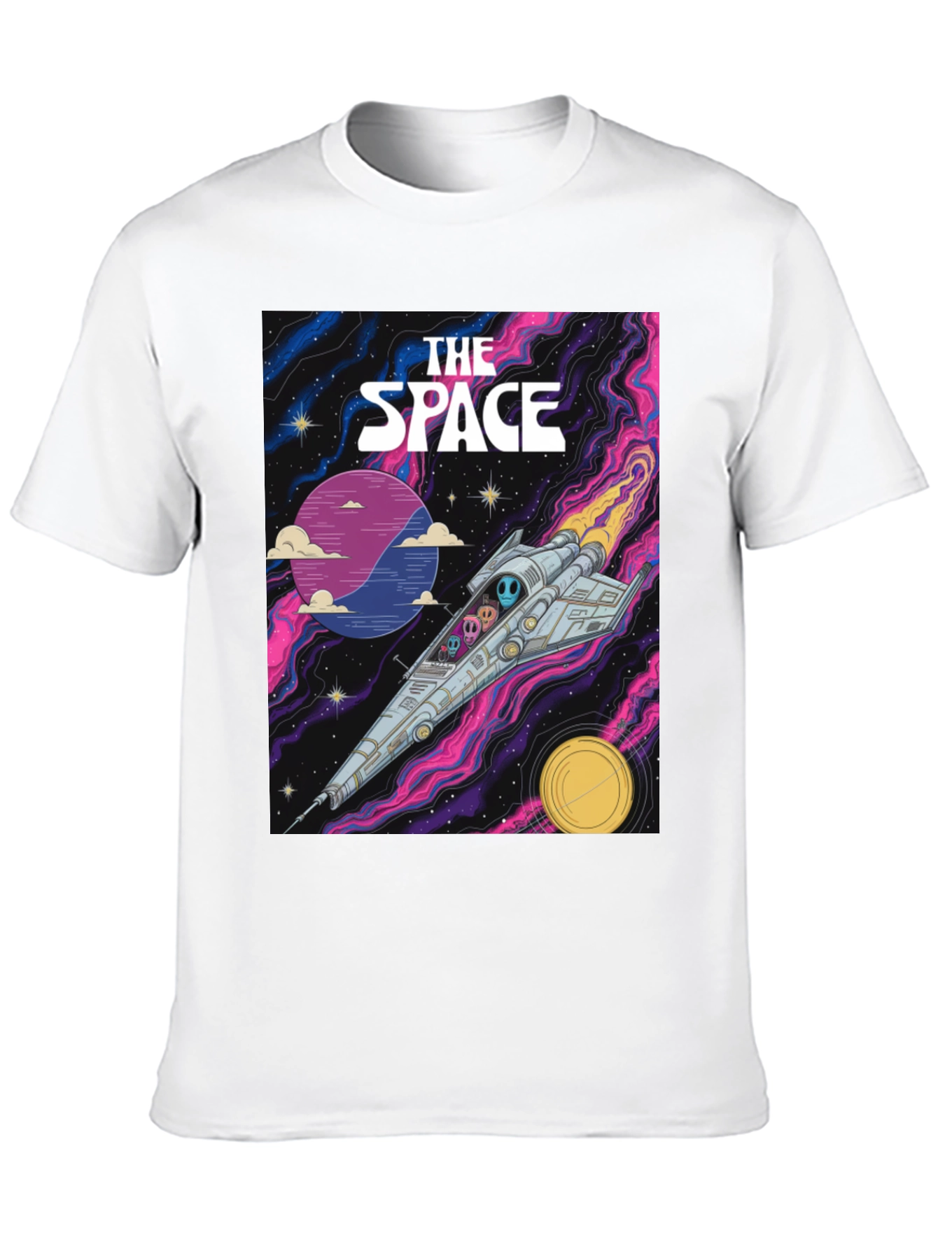 The Space Adventure T-Shirt - Sci-Fi Graphic Tee