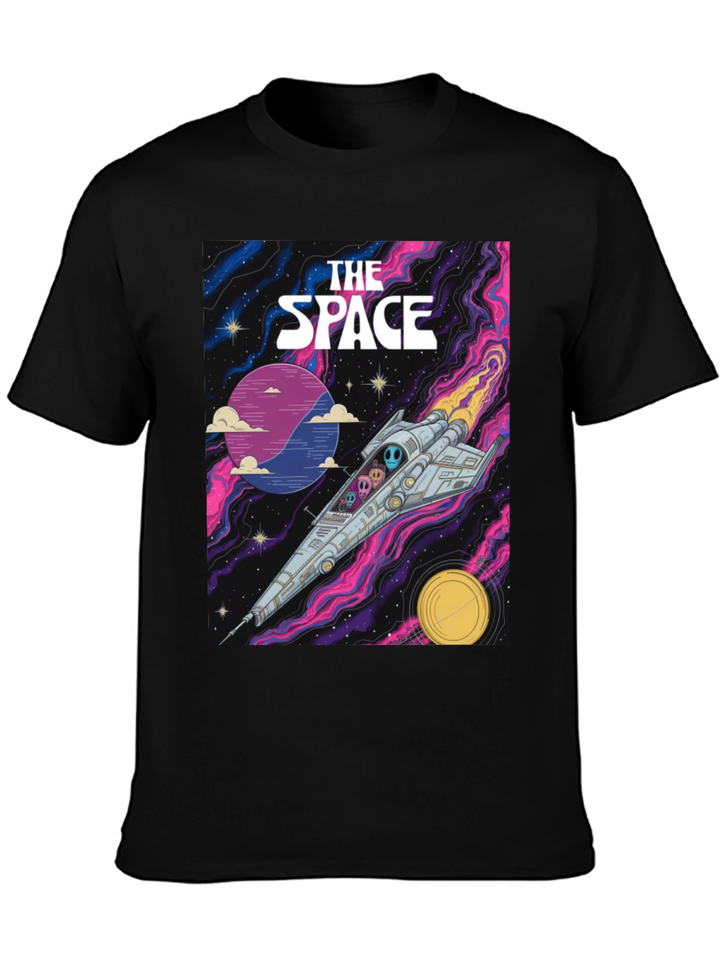 The Space Adventure T-Shirt - Sci-Fi Graphic Tee