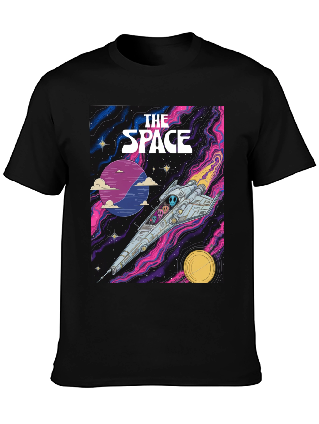 The Space Adventure T-Shirt - Sci-Fi Graphic Tee