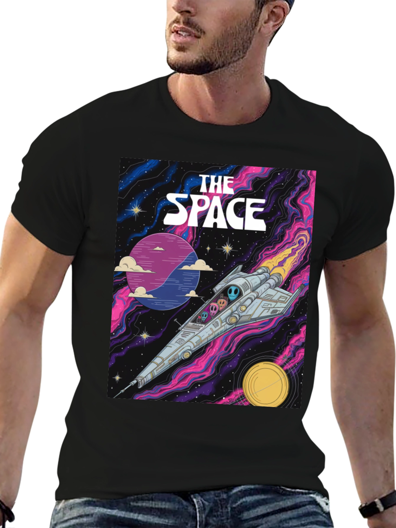 The Space Adventure T-Shirt - Sci-Fi Graphic Tee