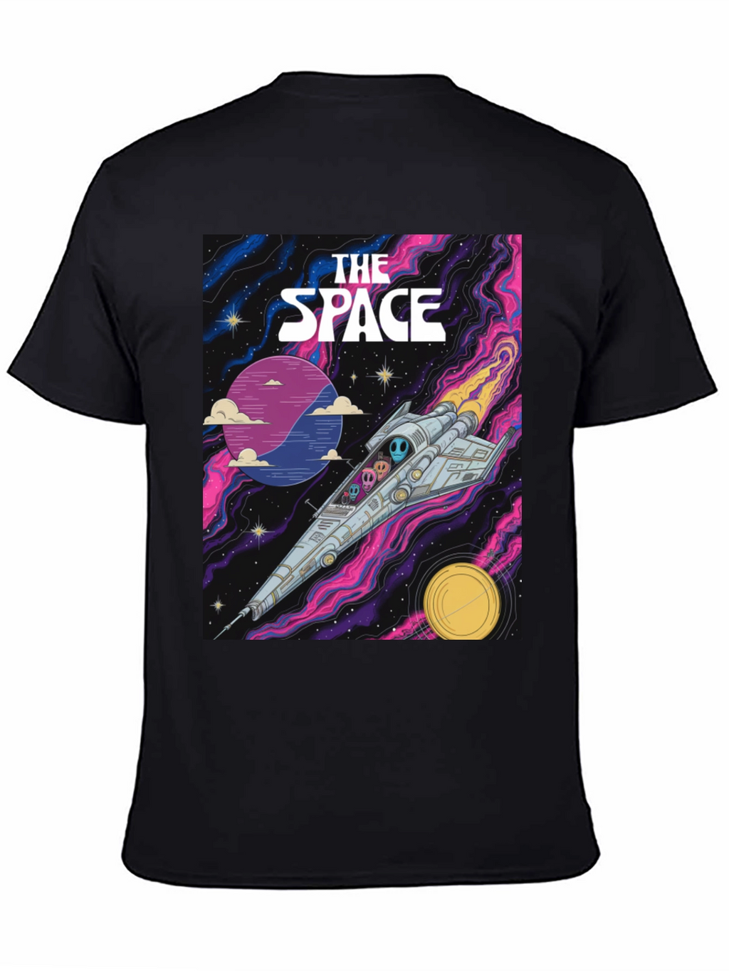 The Space Adventure T-Shirt - Sci-Fi Graphic Tee