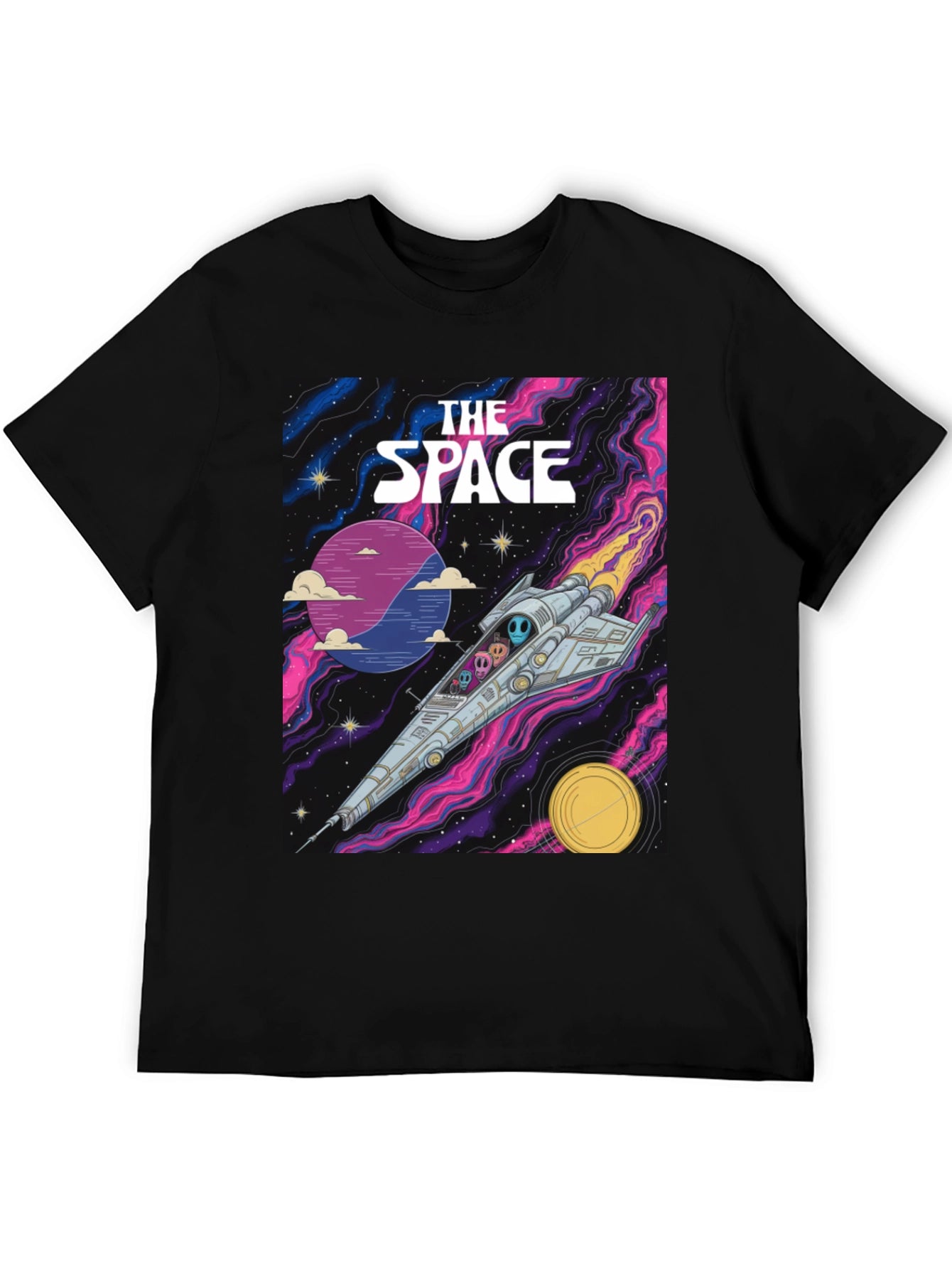 The Space Adventure T-Shirt - Sci-Fi Graphic Tee