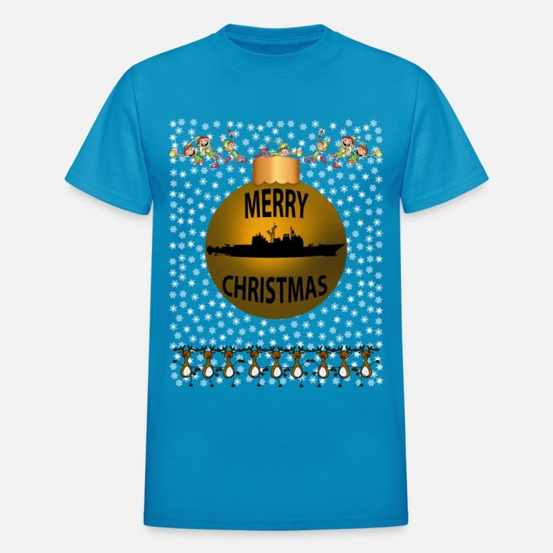 Ticonderoga mk26 cruiser christmas bauble jumper
