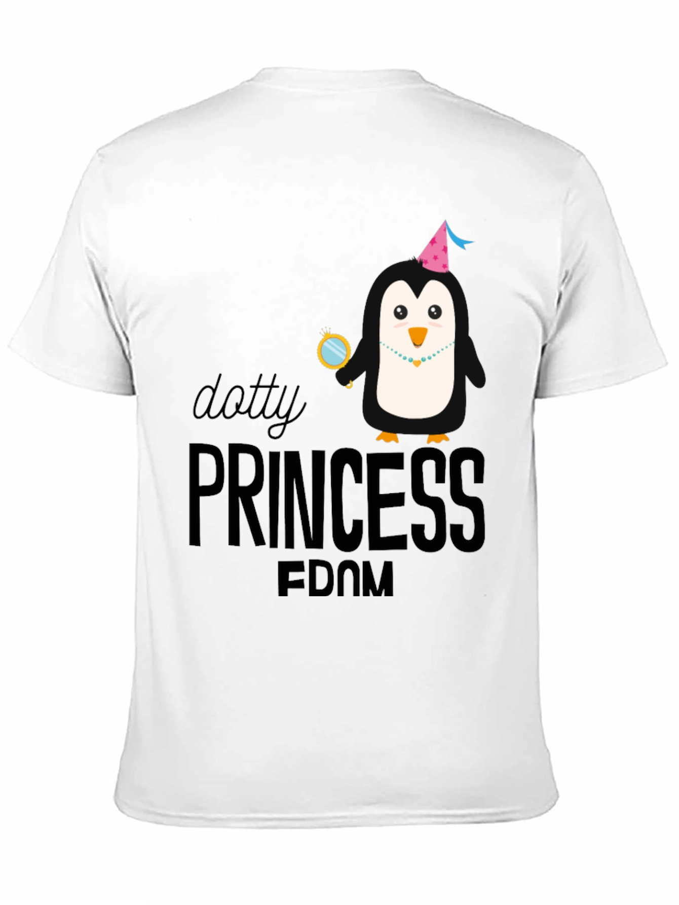 Dotty Princess Penguin T-Shirt
