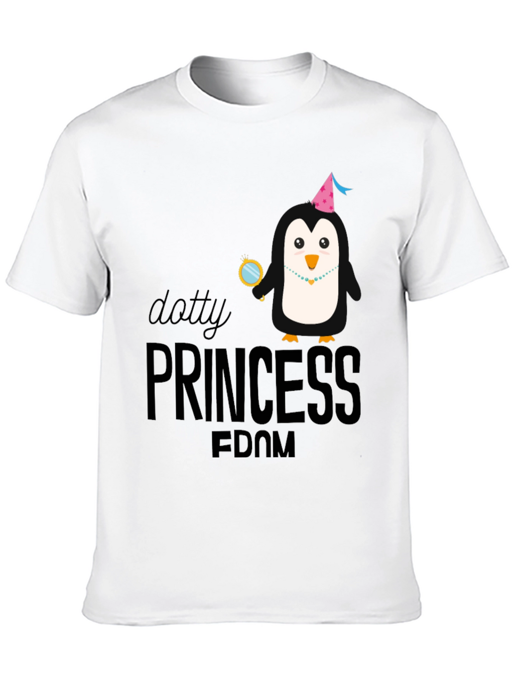 Dotty Princess Penguin T-Shirt