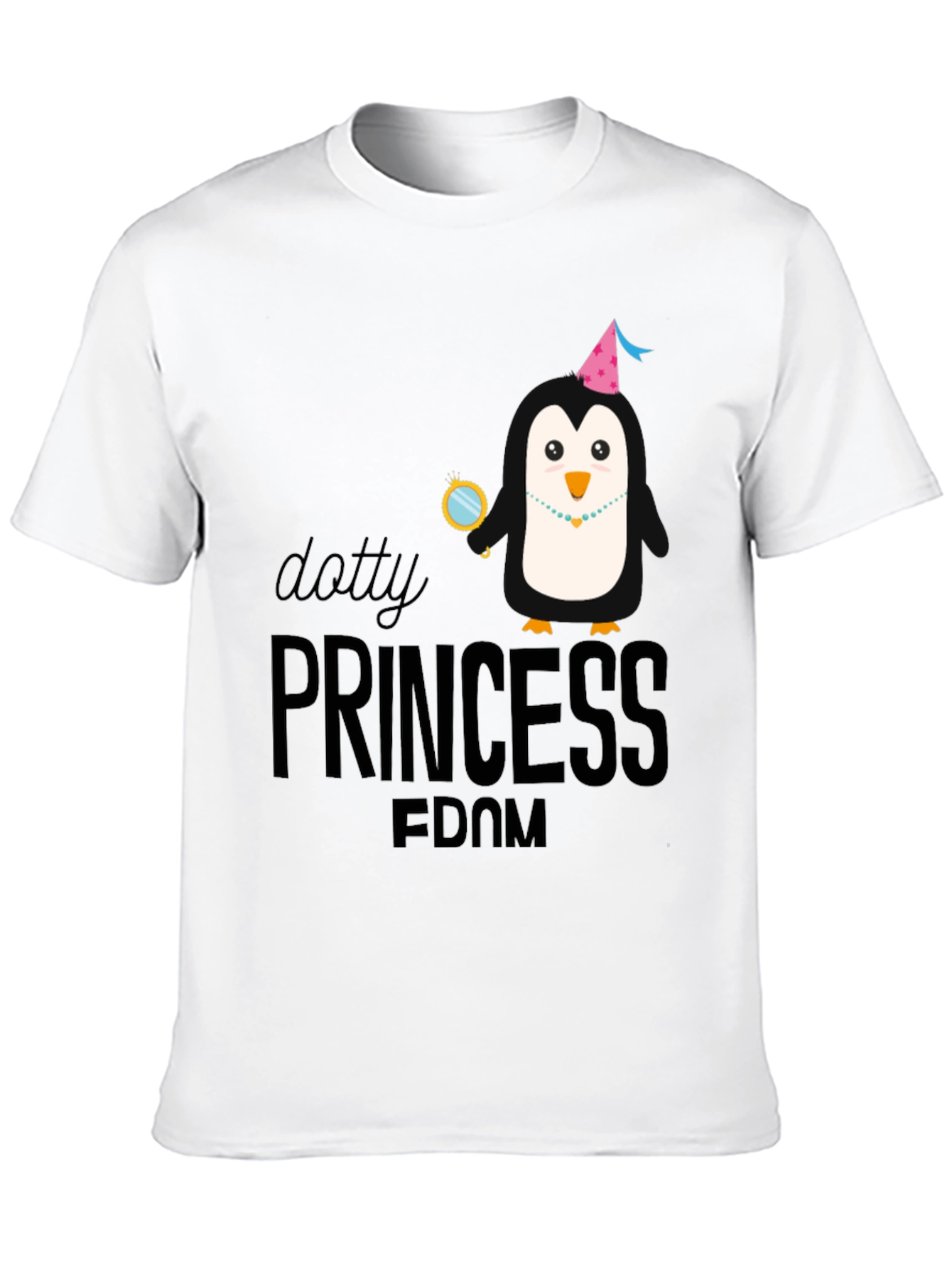 Dotty Princess Penguin T-Shirt