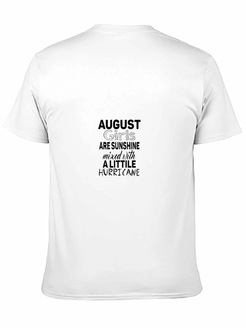 August Girls Sunshine Hurricane Black T-Shirt