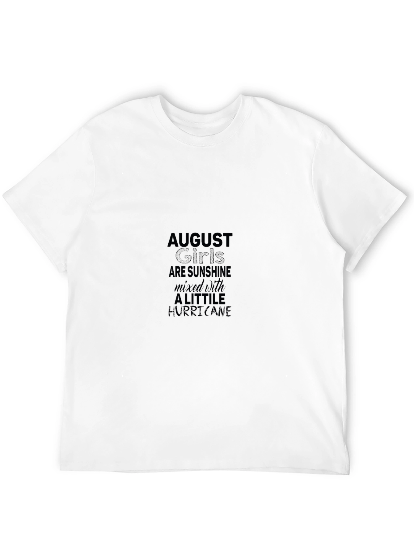 August Girls Sunshine Hurricane Black T-Shirt