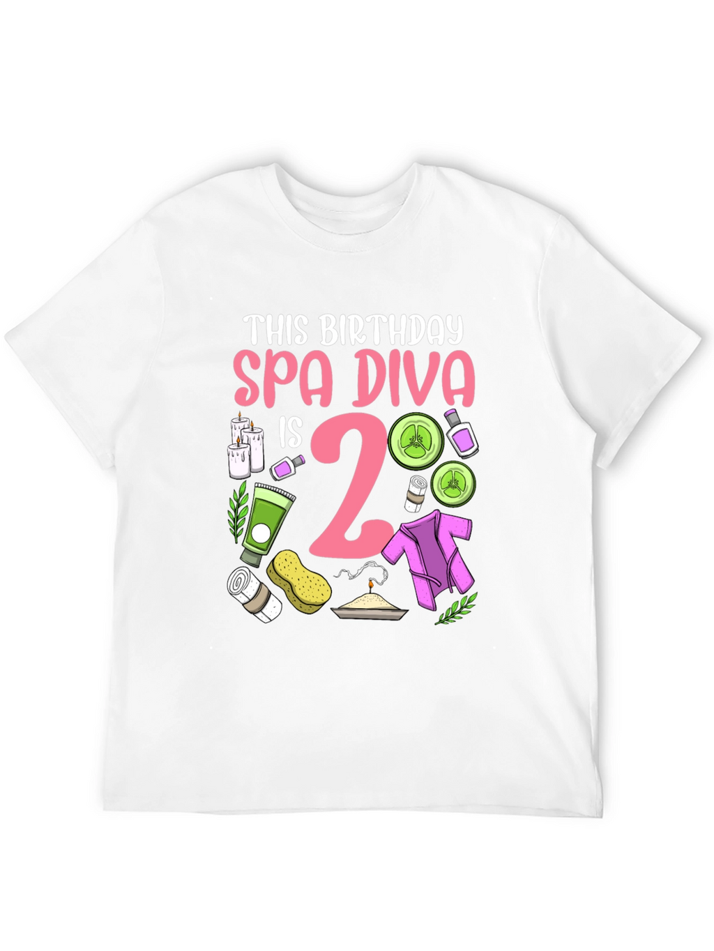 Spa Diva 2nd Birthday T-Shirt