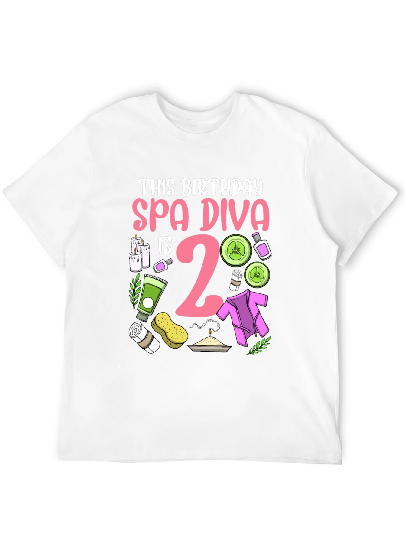 Spa Diva 2nd Birthday T-Shirt