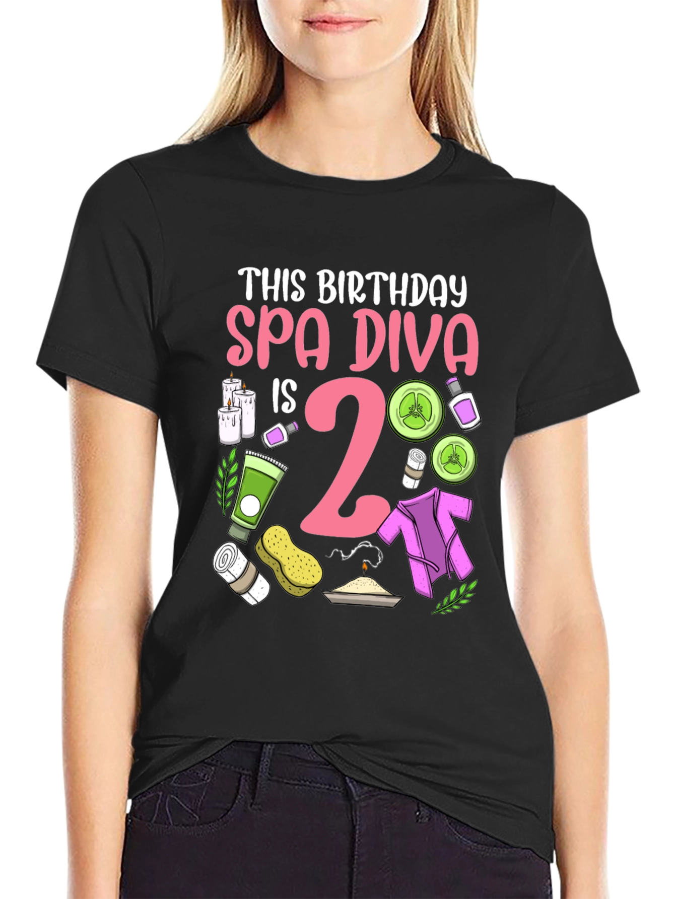 Spa Diva 2nd Birthday T-Shirt