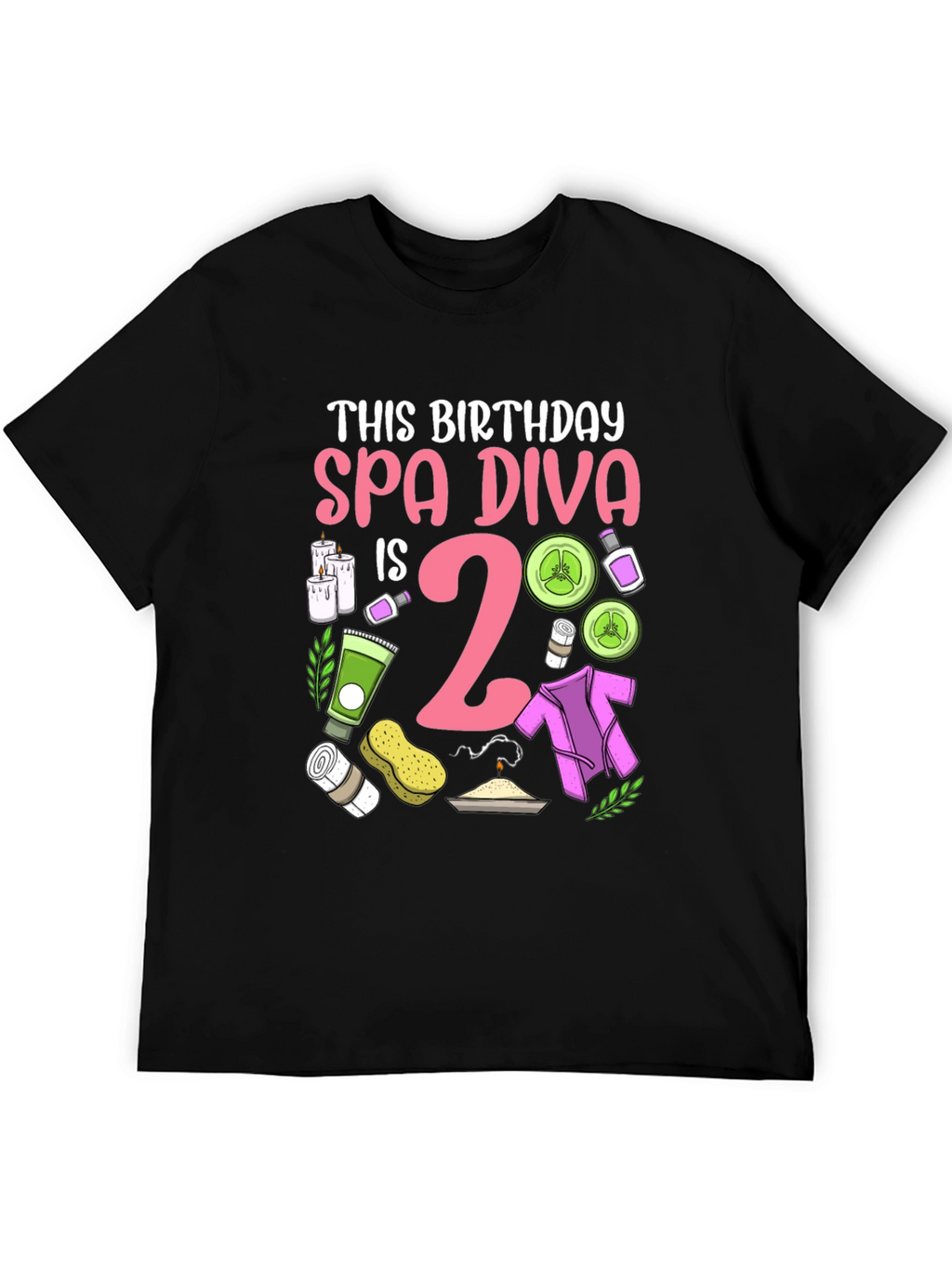 Spa Diva 2nd Birthday T-Shirt