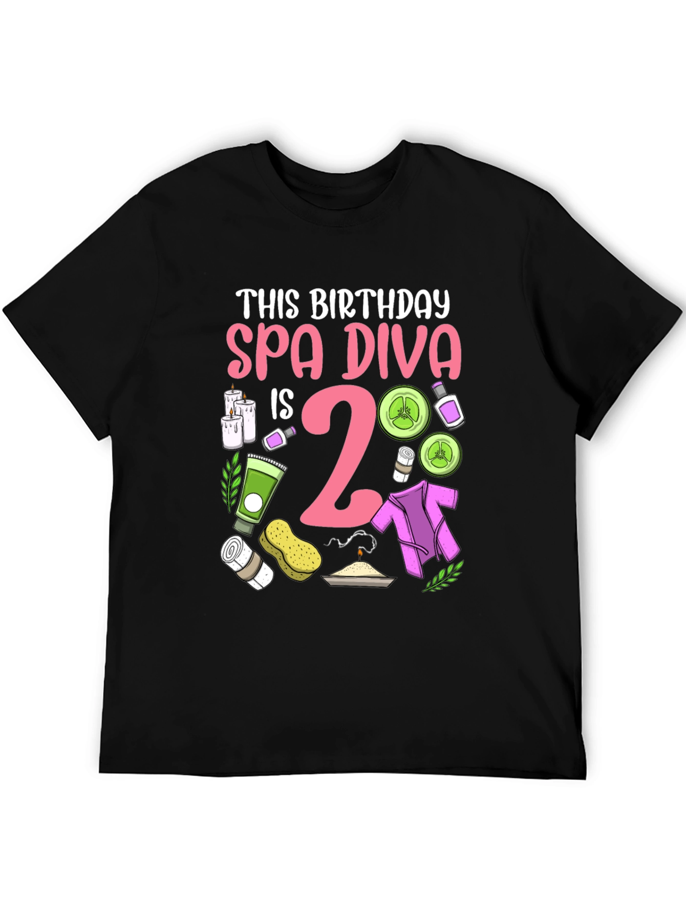 Spa Diva 2nd Birthday T-Shirt