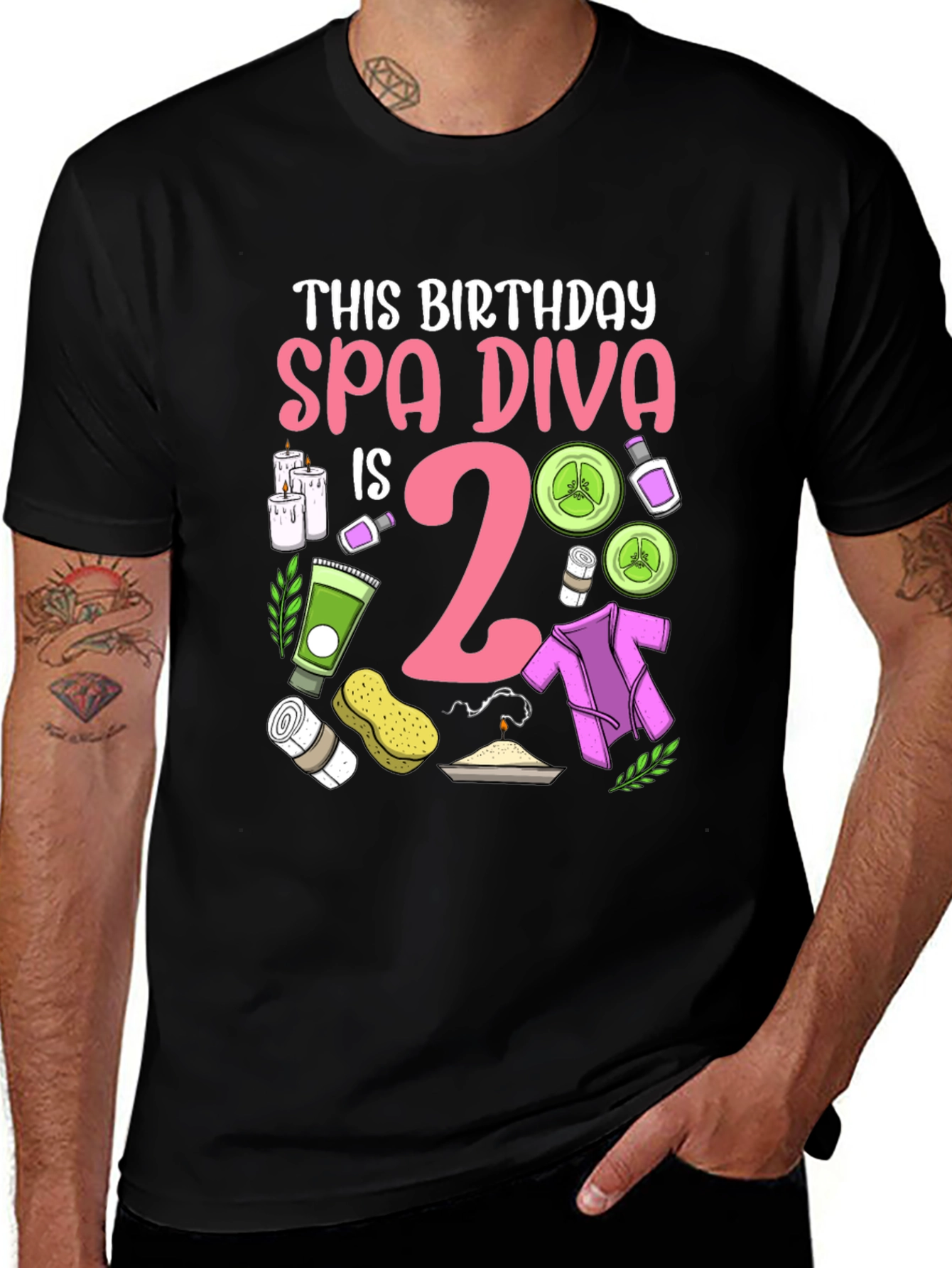 Spa Diva 2nd Birthday T-Shirt