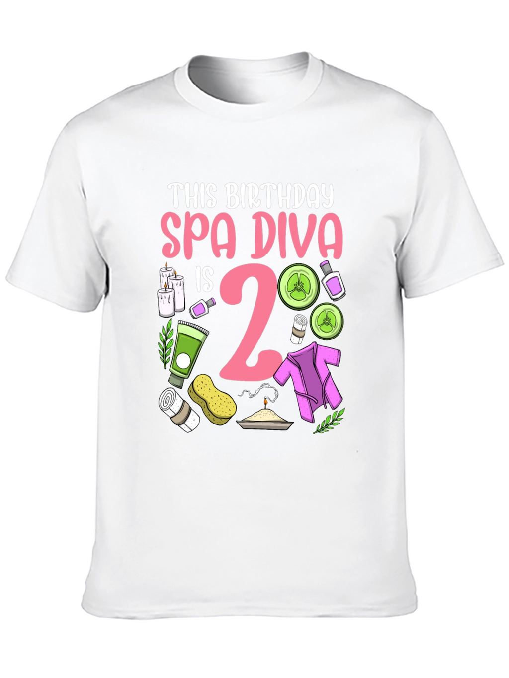 Spa Diva 2nd Birthday T-Shirt