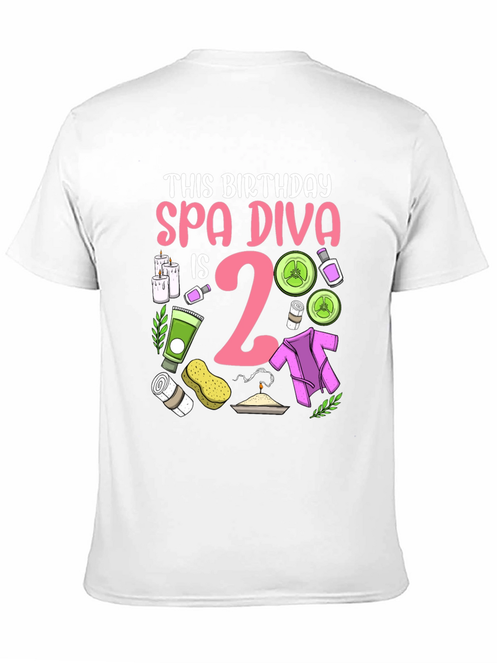 Spa Diva 2nd Birthday T-Shirt
