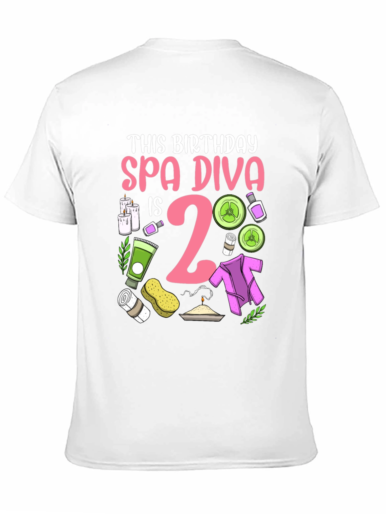 Spa Diva 2nd Birthday T-Shirt
