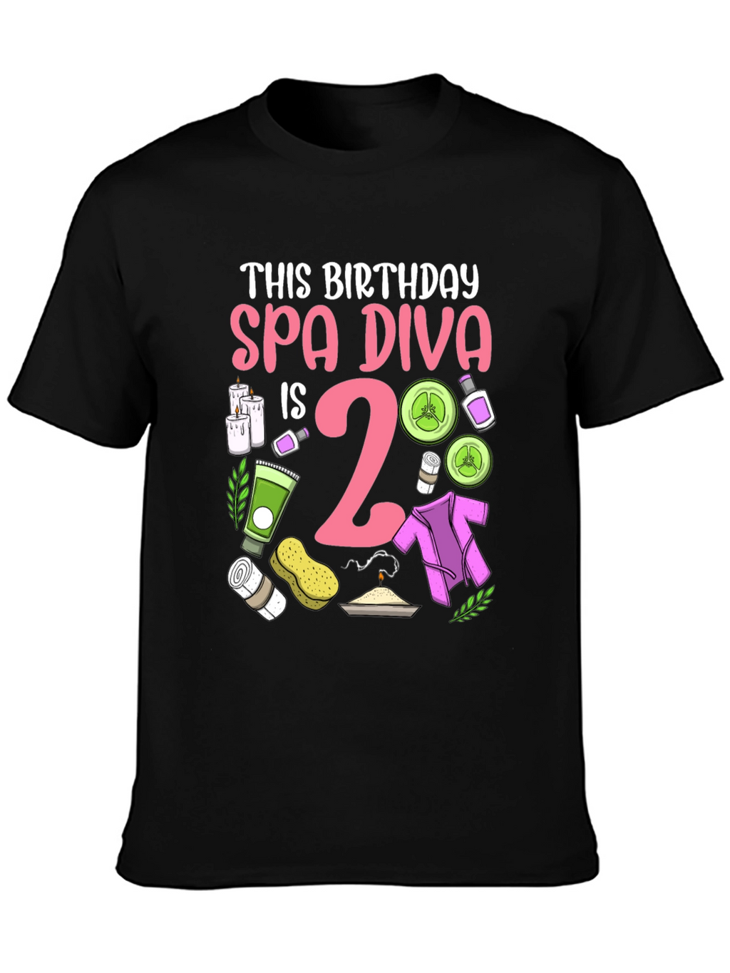 Spa Diva 2nd Birthday T-Shirt