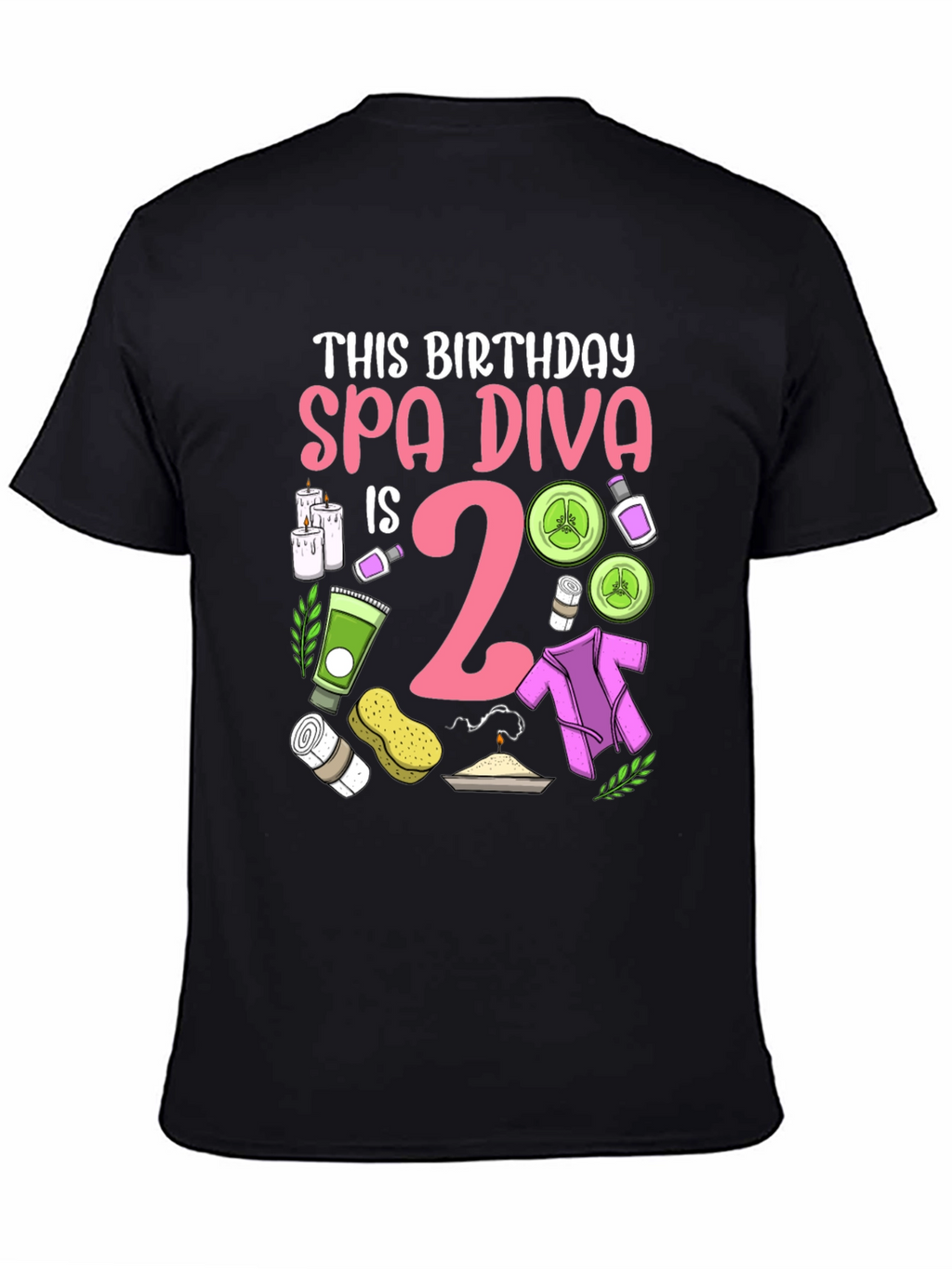 Spa Diva 2nd Birthday T-Shirt