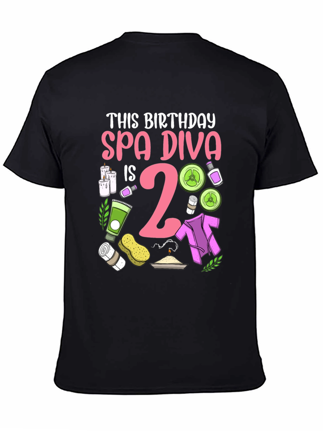 Spa Diva 2nd Birthday T-Shirt