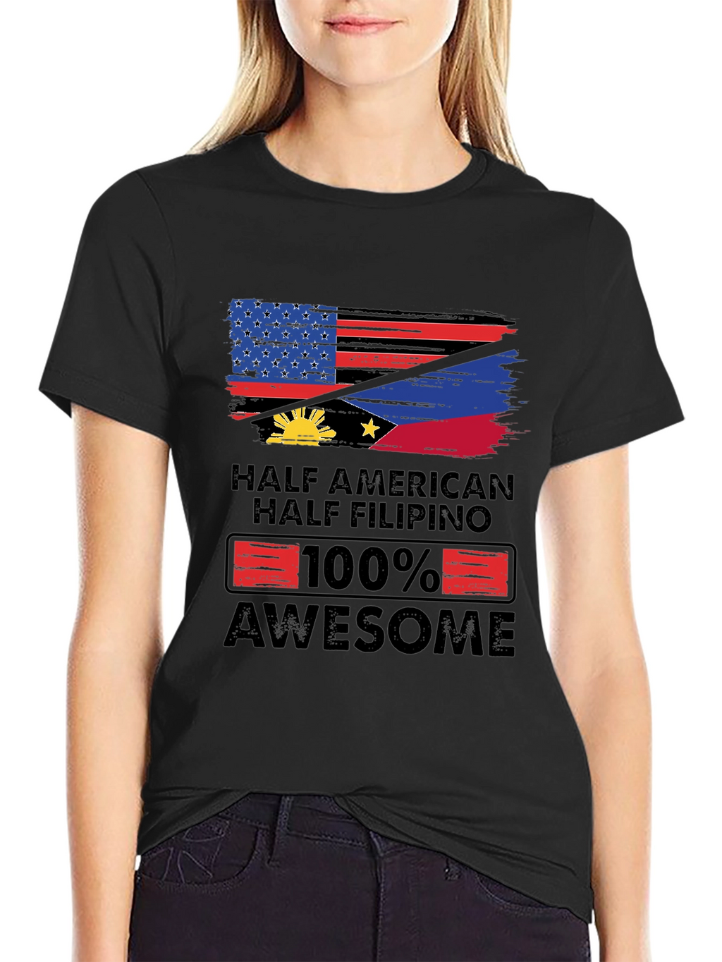 Half American Half Filipino T-Shirt