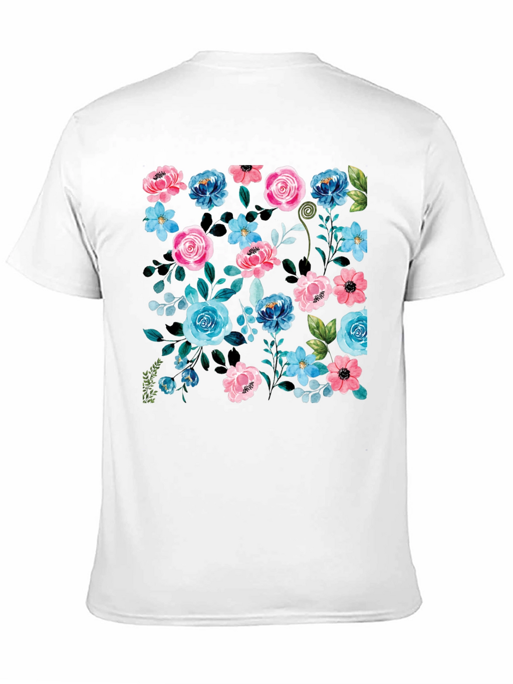 Floral Print T-Shirt - Stylish and Comfortable