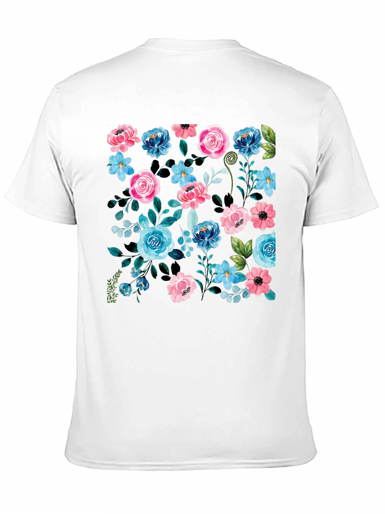 Floral Print T-Shirt - Stylish and Comfortable