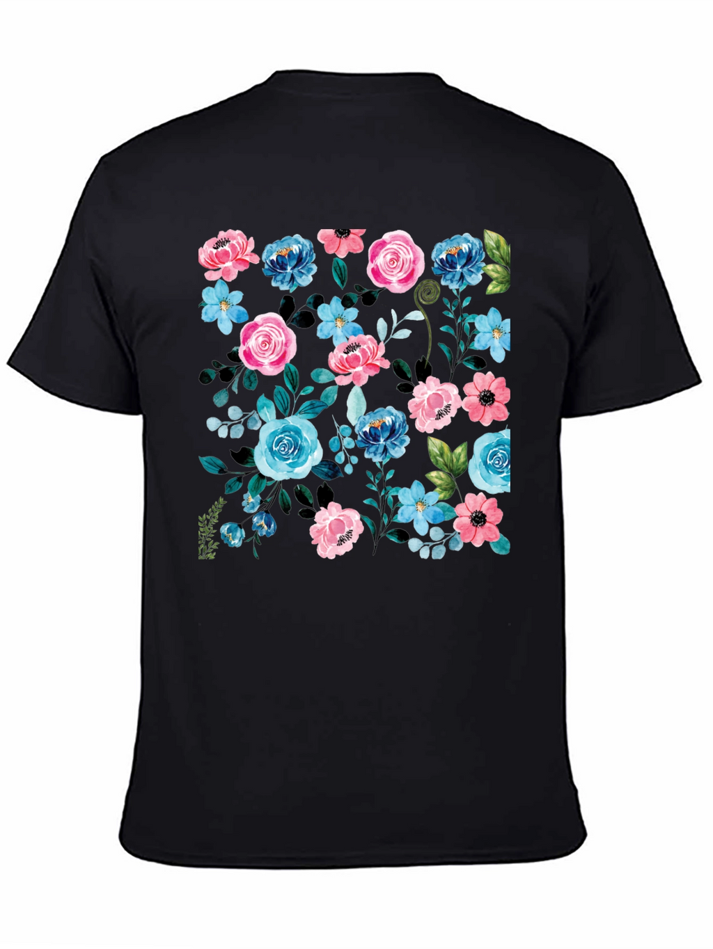 Floral Print T-Shirt - Stylish and Comfortable