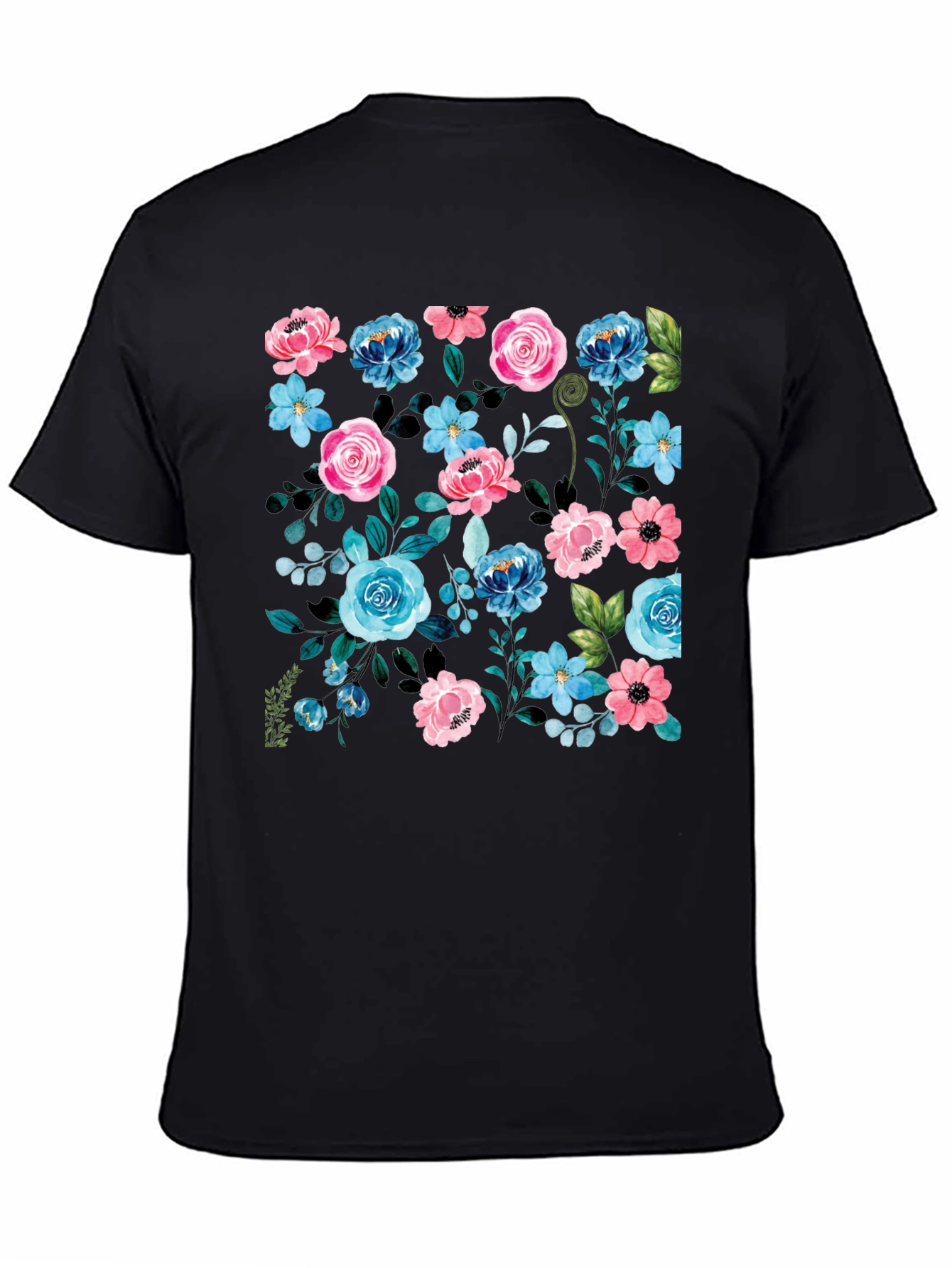 Floral Print T-Shirt - Stylish and Comfortable