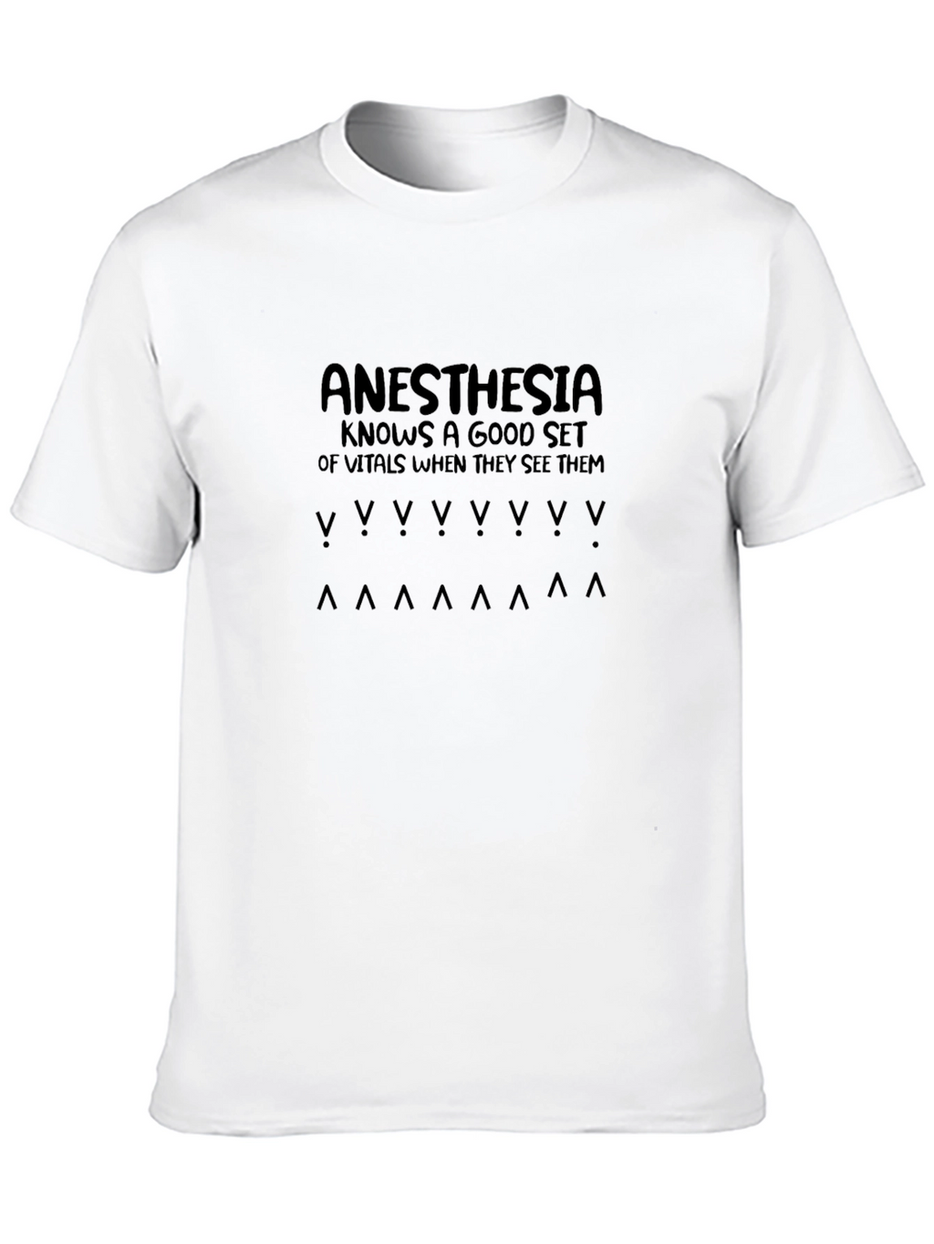 Anesthesia Vitals Graphic Tee