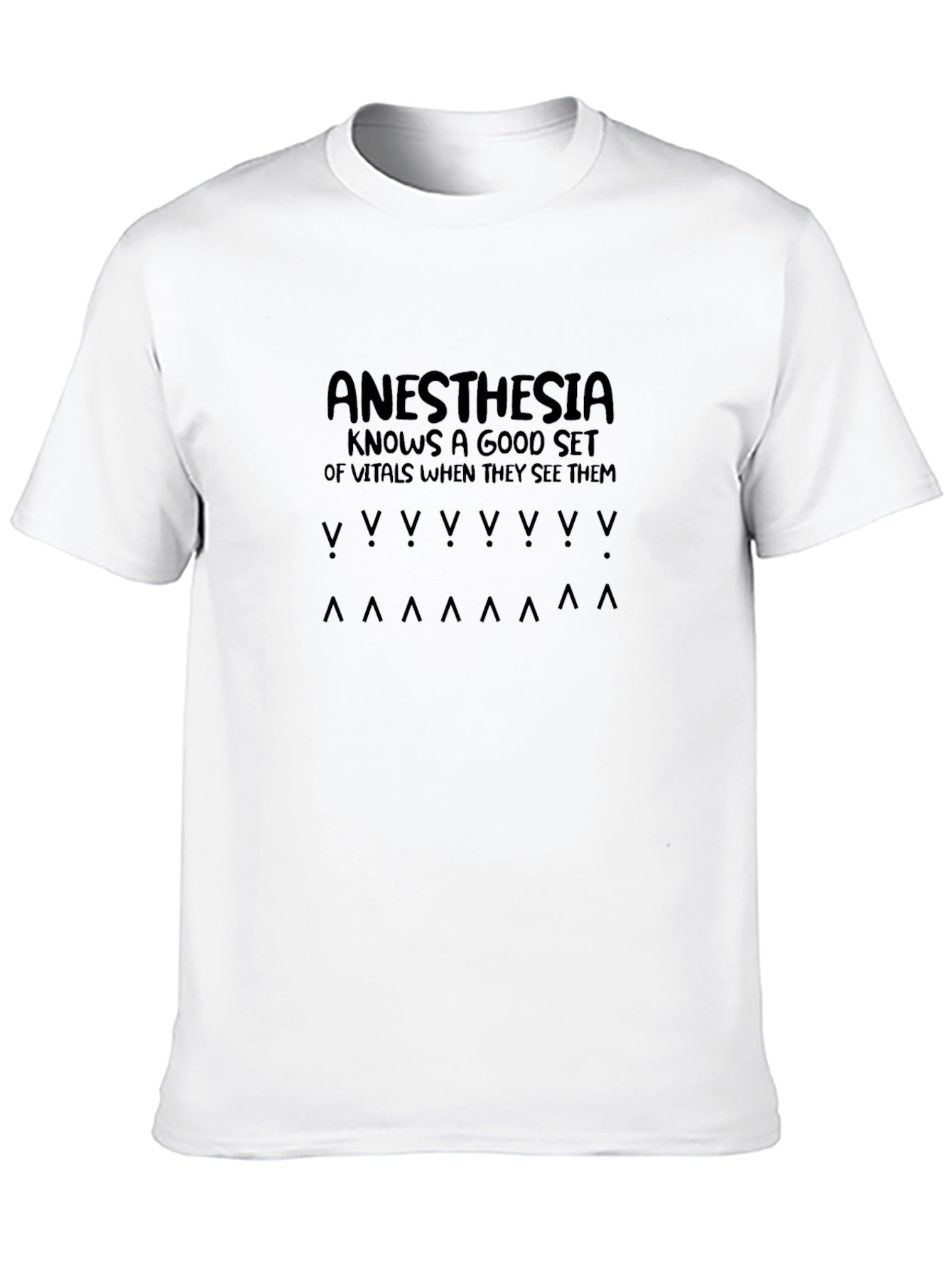 Anesthesia Vitals Graphic Tee