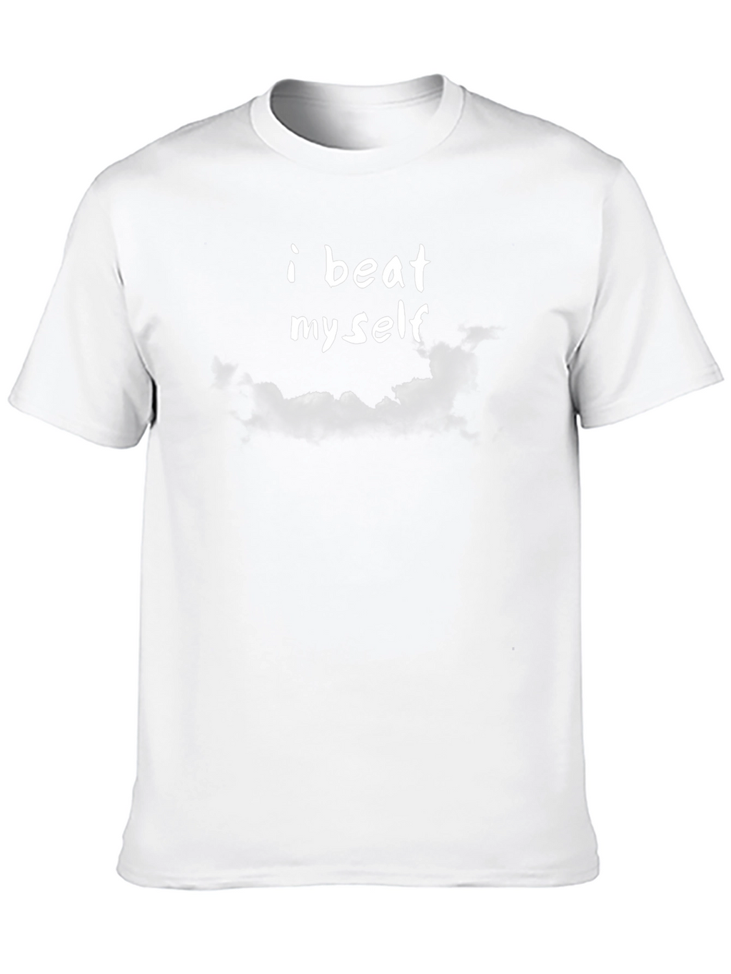 I Beat Myself T-Shirt Funny Graphic Tee Unisex