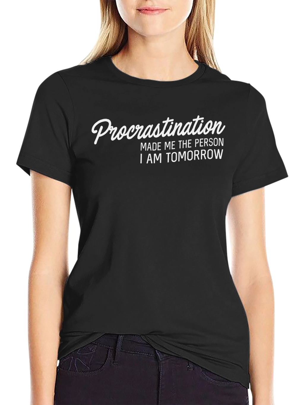 Procrastination Funny Graphic T-Shirt
