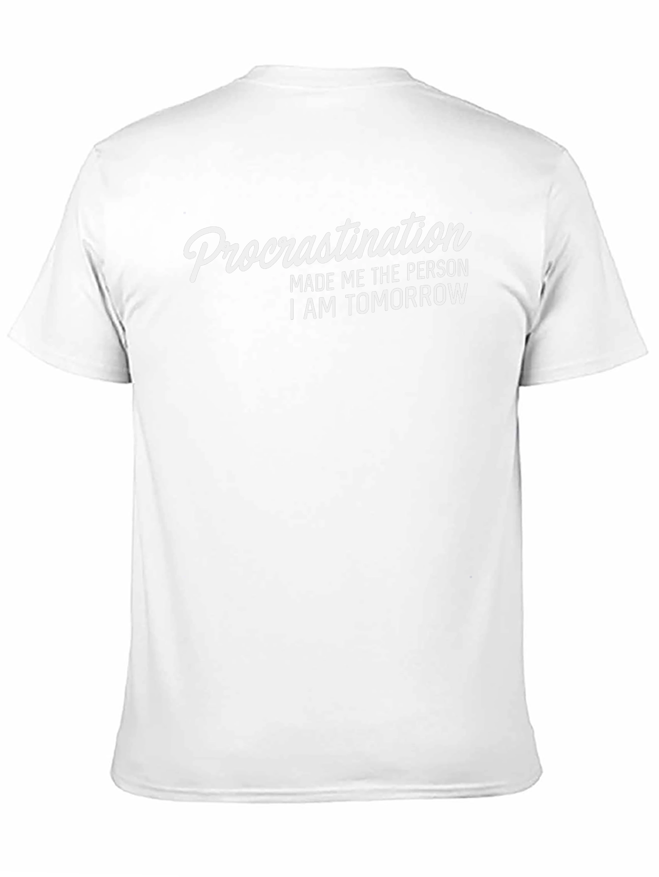 Procrastination Funny Graphic T-Shirt