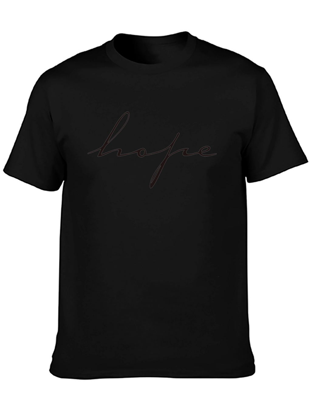 Mens Black Hype Short Sleeve T-Shirt