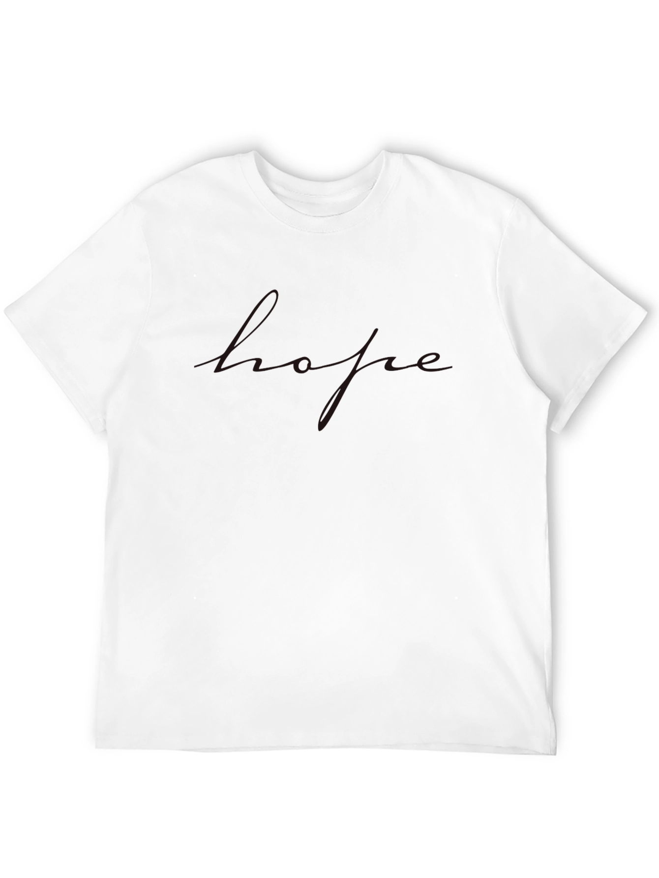Mens Black Hype Short Sleeve T-Shirt